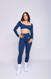 OUTGOING Long sleeve Crop Top